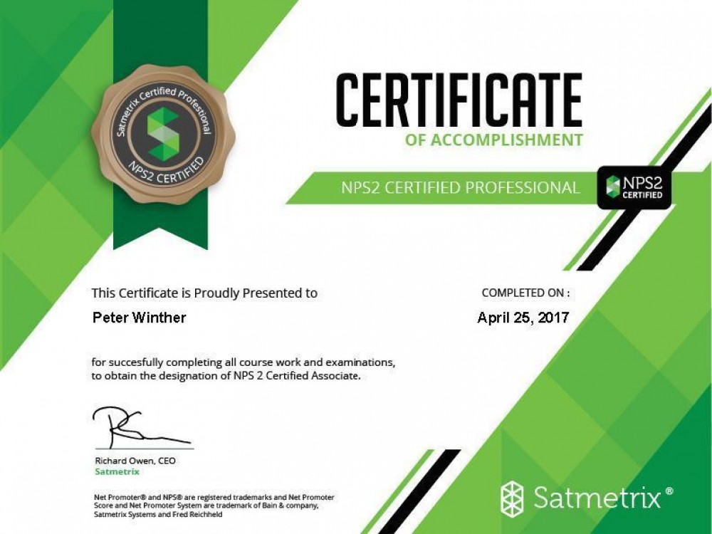 Winholistic er nu NPS2 certificeret