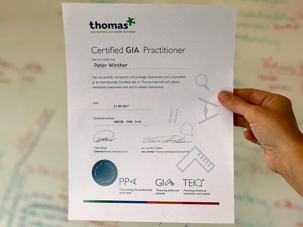 Ny certificering til Winholistic ApS