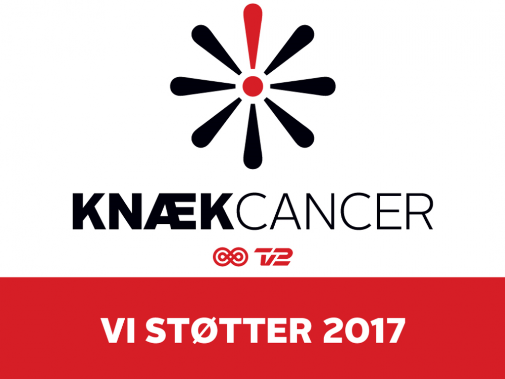 Vi er med til at Kn&aelig;kke Cancer igen i &aring;r.